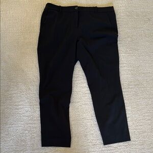 J. Crew Black Dress Pants Straight Leg Ankle Length